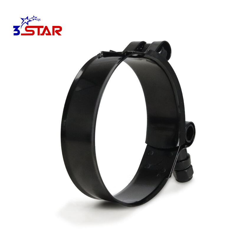 Morsetto per tubo nero elettroforetico di tipo T