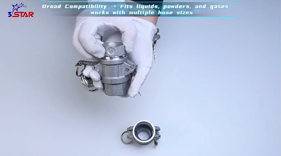 Type DP Aluminum Camlock Coupling