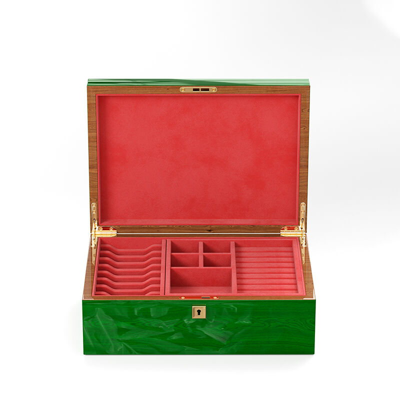 Unikalus meistriškumas medinėse papuošalų dėžutėse