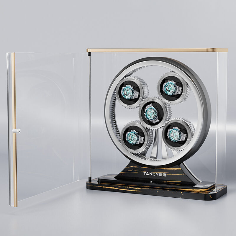 Industrial Watch Winder Case — MDF Construction, Custom Sizing & Branding