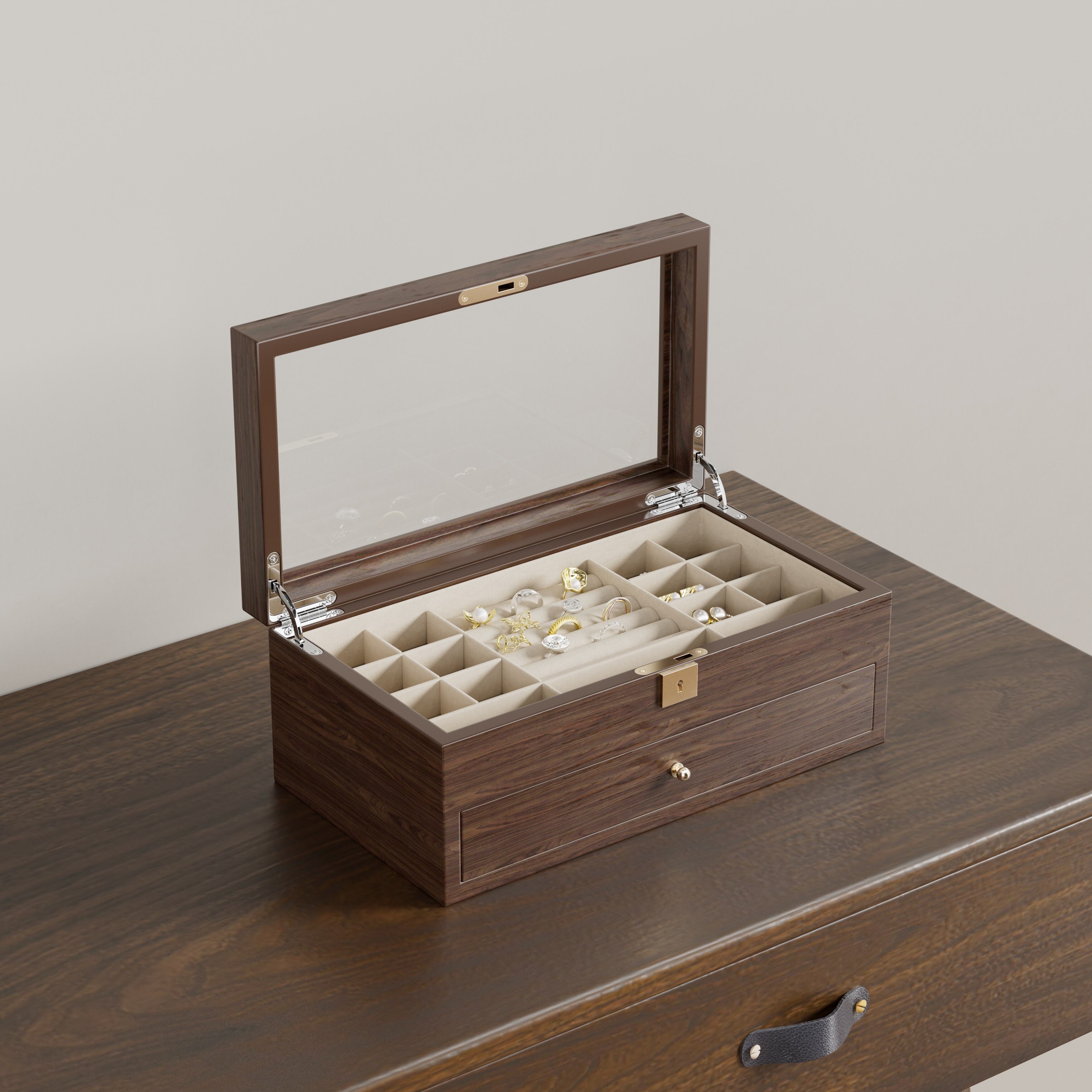 Prabangių papuošalų saugojimo dėžučių gamybos menas