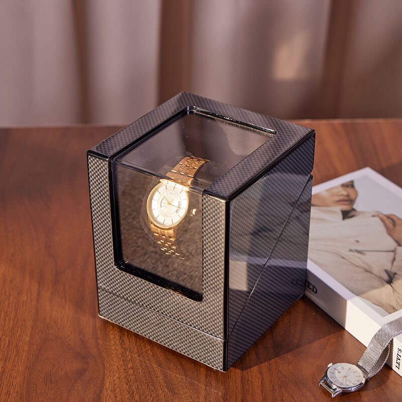 Black Automatic Watch Winder for Men