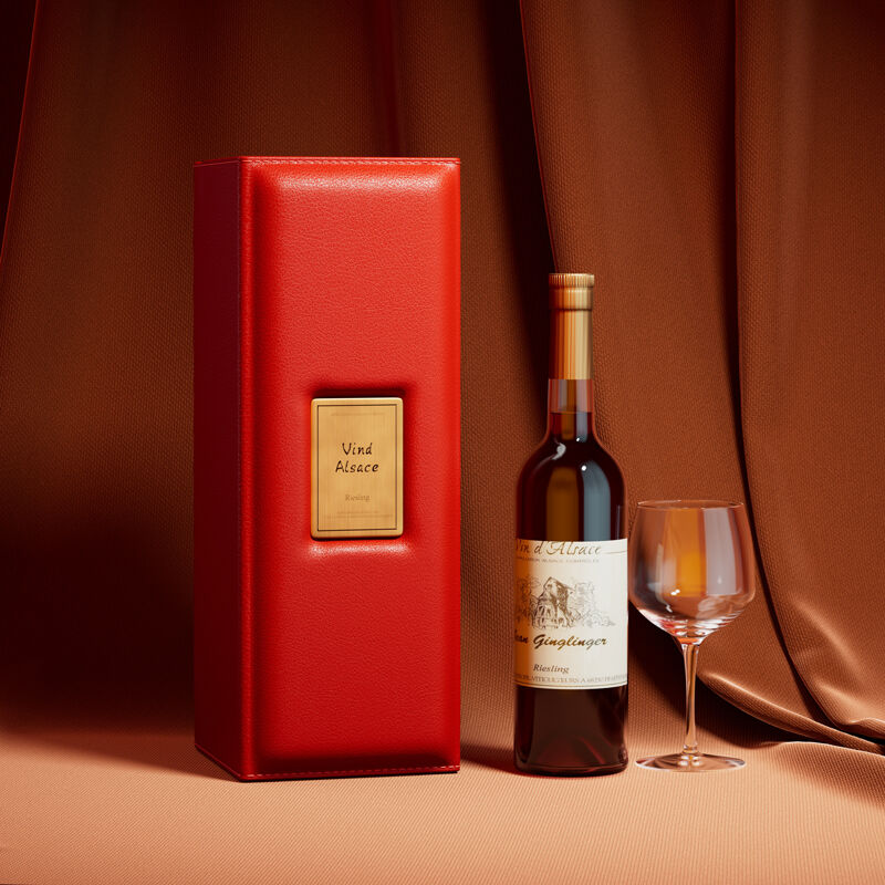 Red Leather Single-Bottle Wine Box: A Solution to Address Pain Points and Enhance Efficiency in Gifting Scenarios for B-Segment Wineries