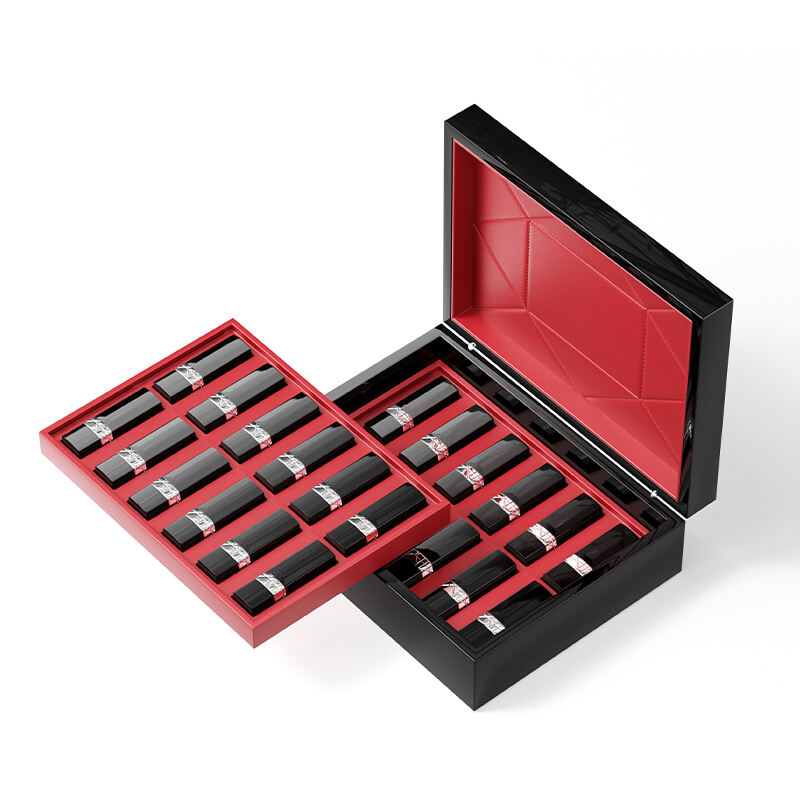 Eco Friendly Black Cosmetic Gift Box