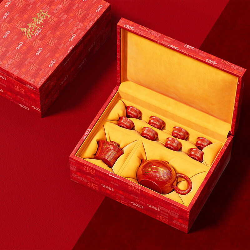 Tea Subscription Box Leather Set | tea box