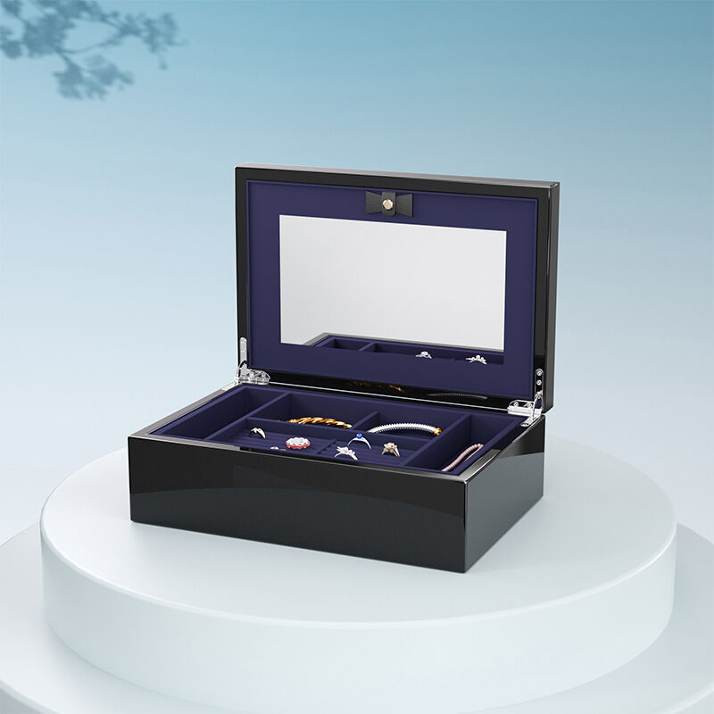 Iškelkite savo prekių ženklą su mūsų veidrodiniais papuošalų dėžutėmis