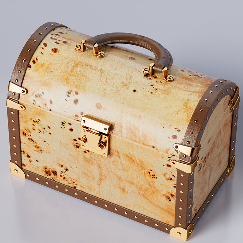 Iškelkite savo prekių ženklą su mūsų prabangia užrakinama papuošalų dėžute