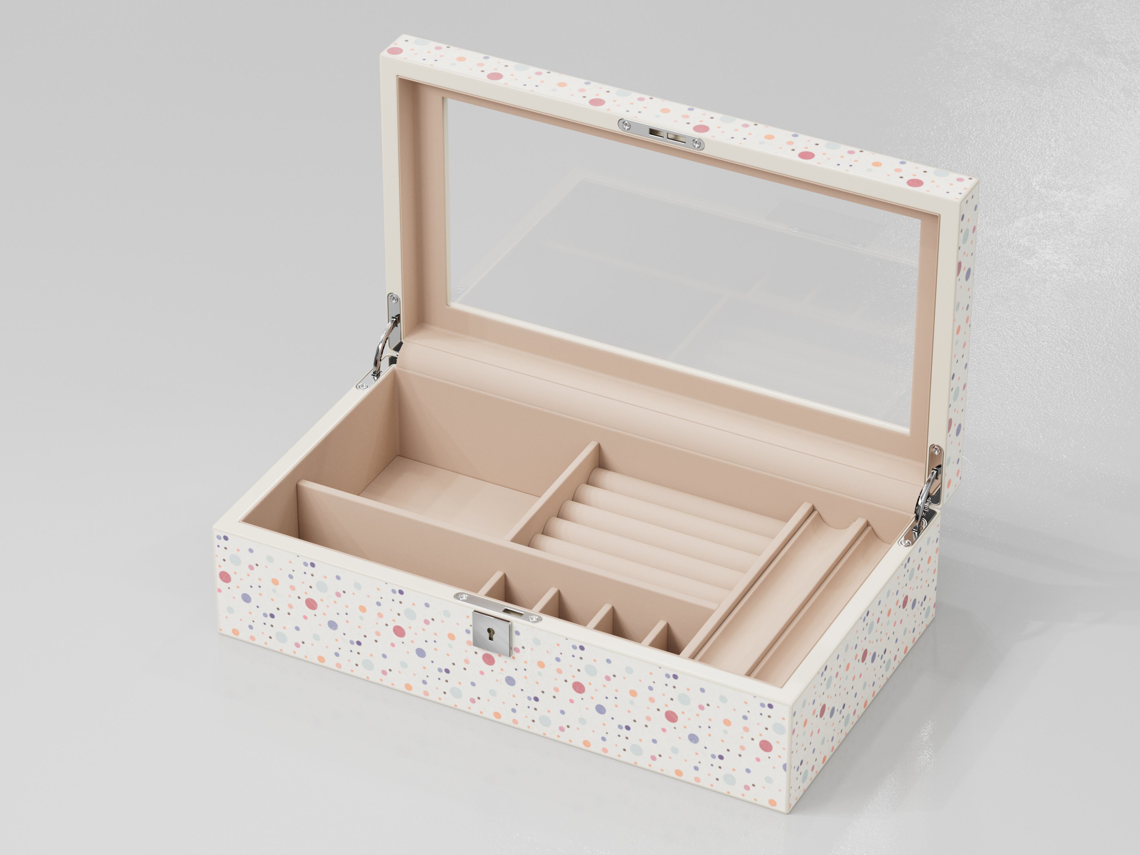 Whimsical Kids Jewelry Box with Music