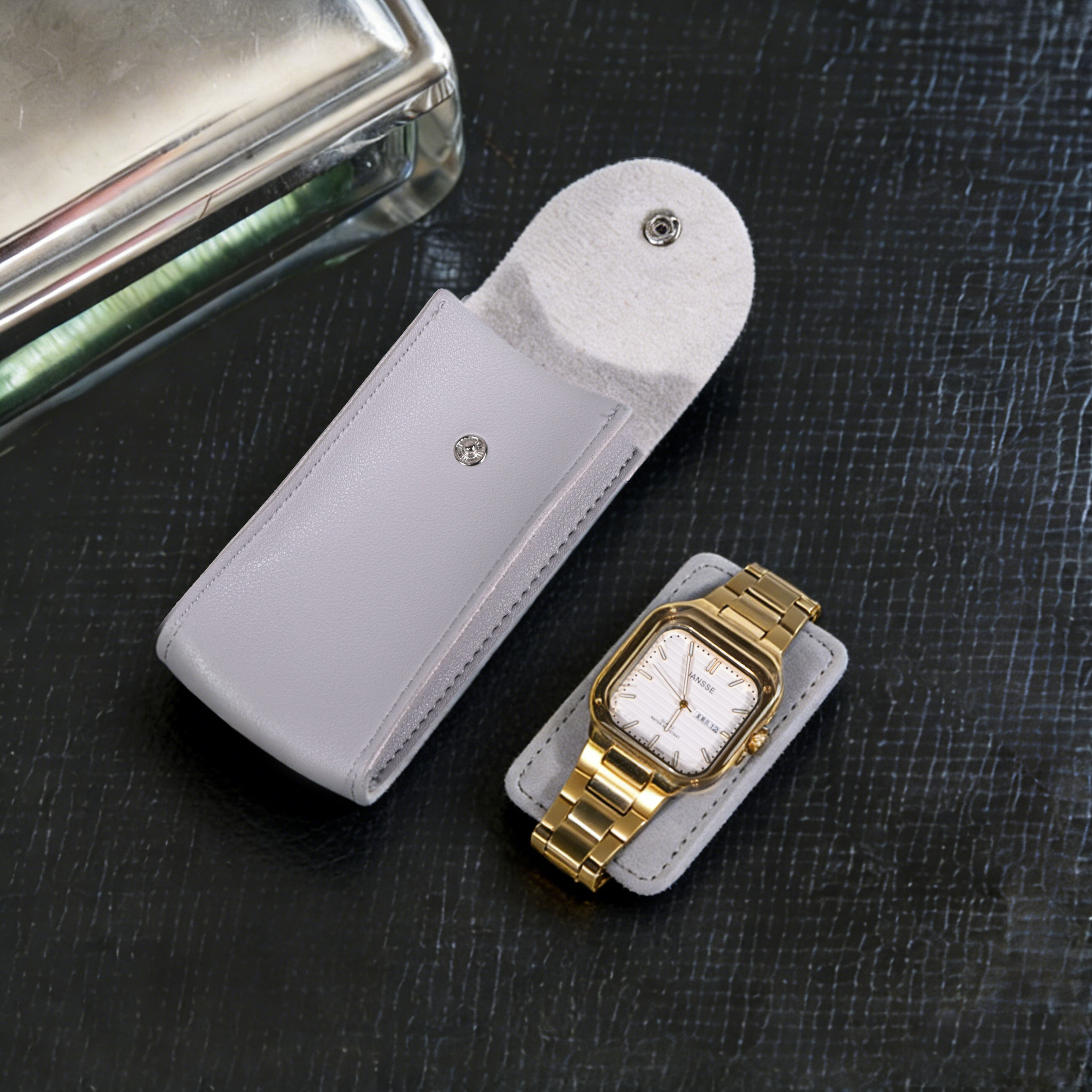 Portable Foldable Watch Pouch | Watch Roll
