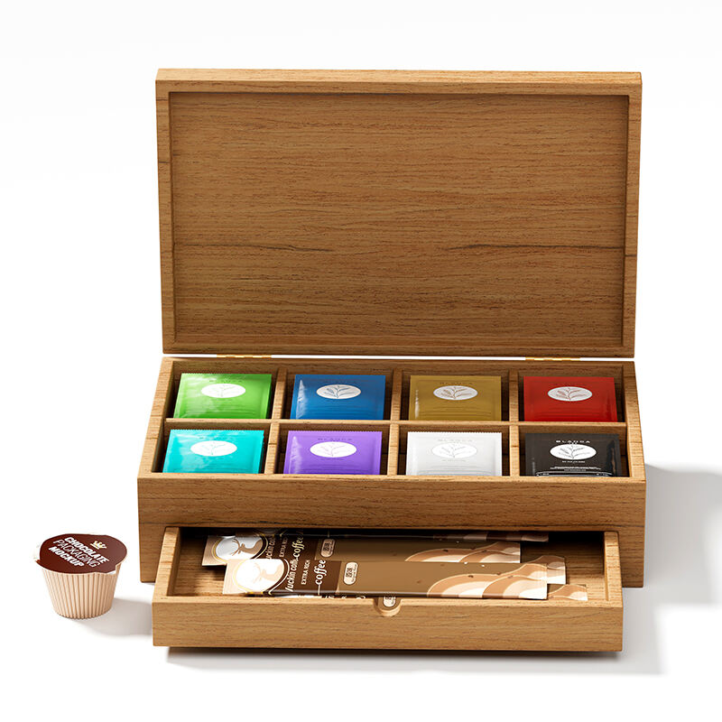 Smart Division Tea Organizer Box 
