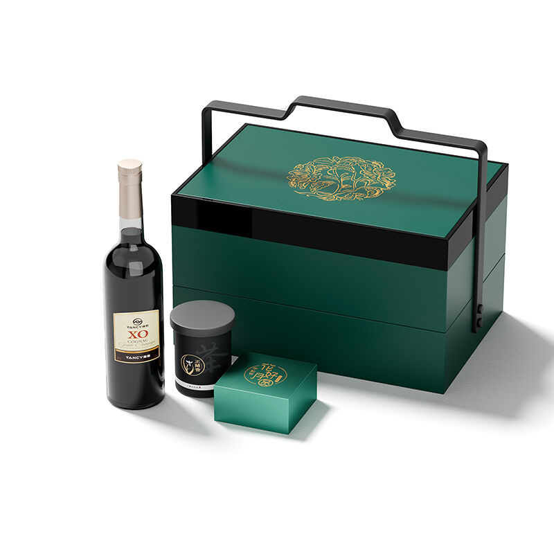 Handheld Basket-Style Mooncake Box