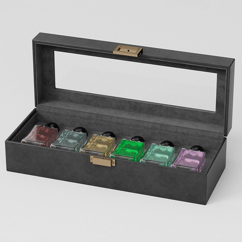 Hexagon Perfume Organizer with 6 Slots