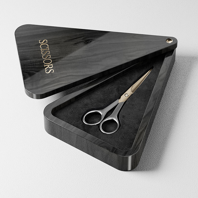 Triangular Desk Scissors Holder