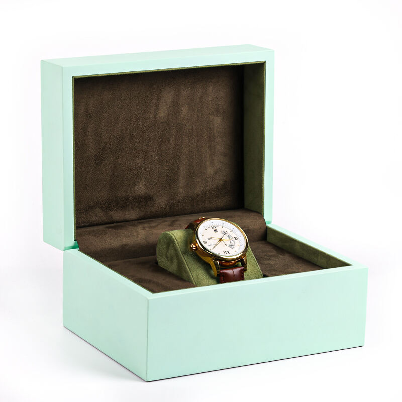 Matte Finish Watch Case with Display Lid