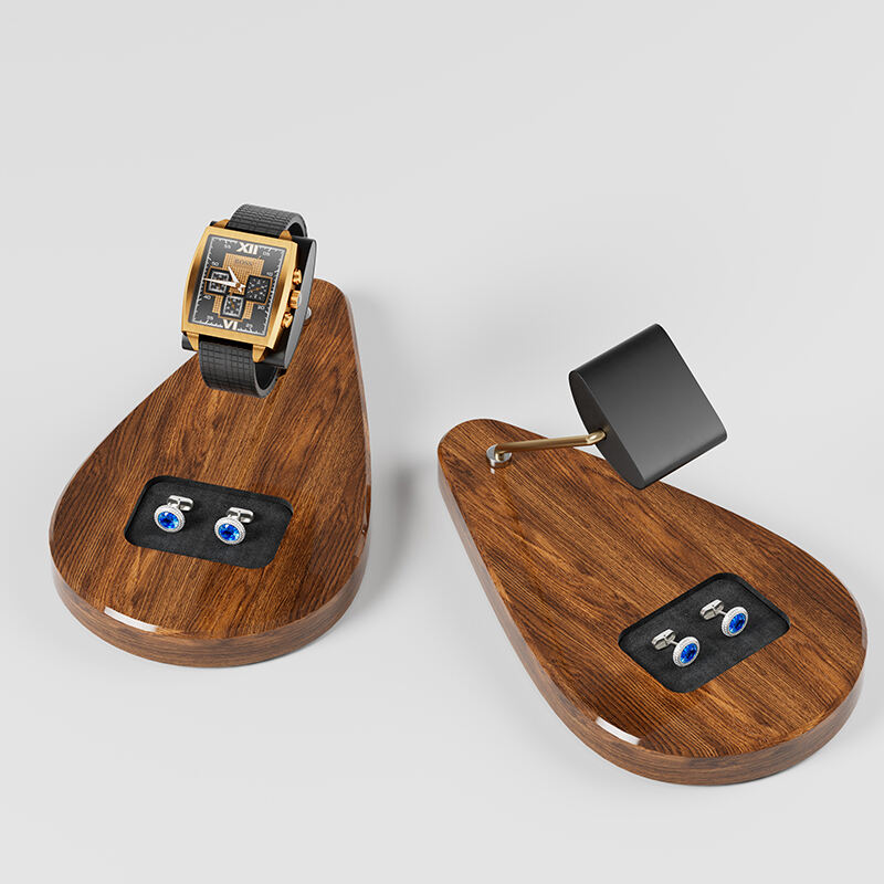 Natural Wood Watch Tray