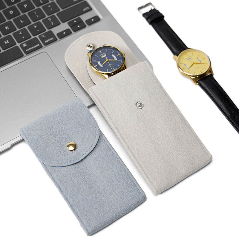 Multi-Hue Coach Style Watch Pouch
