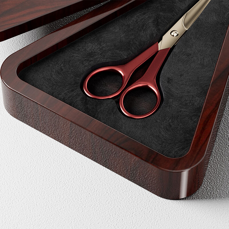 Triangular Desk Scissors Holder | Household supplies box