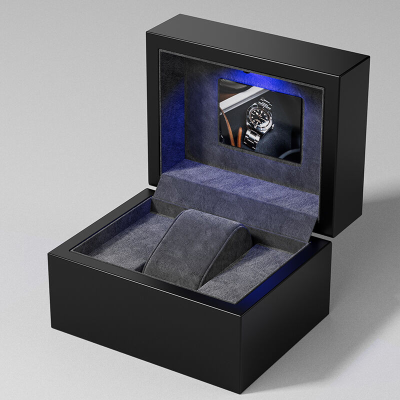 LED Illuminated Watch Box | Customizable MDF Display Solution for Retail