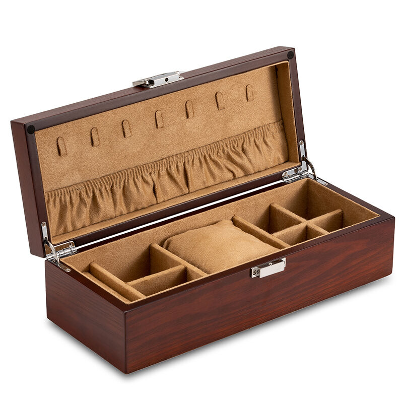 Iškelkite savo prekių ženklą su mūsų mediniais papuošalų organizatoriais