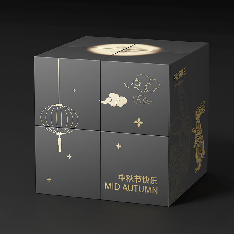 Moon Series LED Mooncake Box — Industrial MDF Packaging Solution