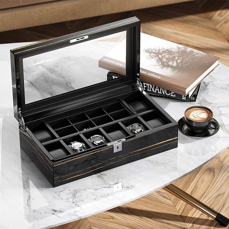 Black Watch Display Case for Men
