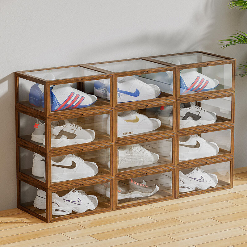 Clear View Stackable Shoe Container