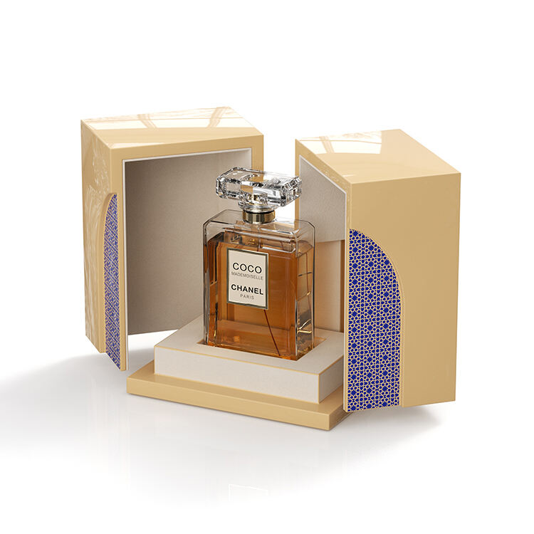 Double-Door Wooden Mini Perfume Box | perfume box