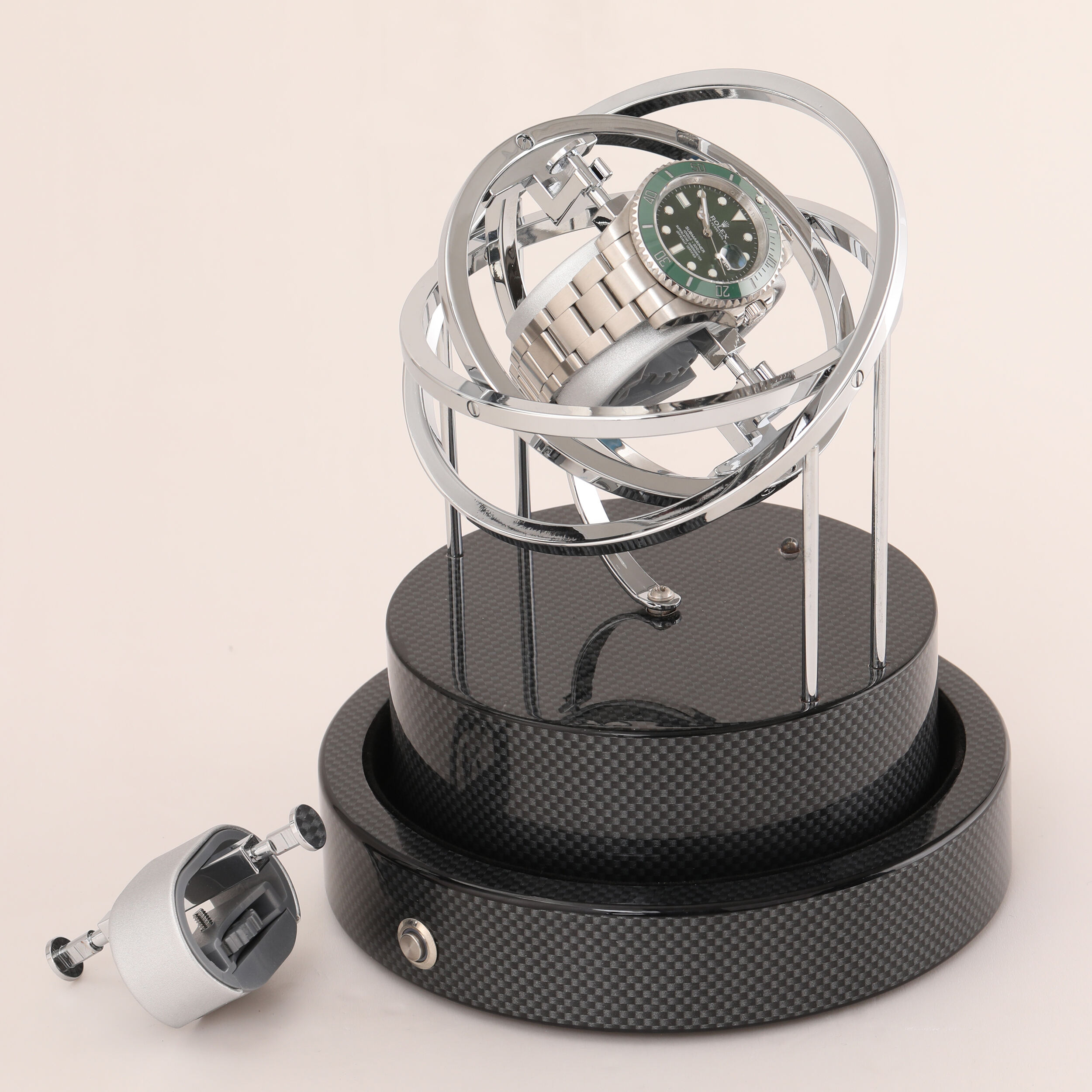 Glass Dome Watch Winder for Automatic Watches