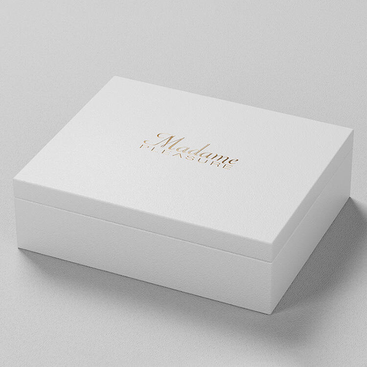 Dual-Slot White Perfume Gift Box