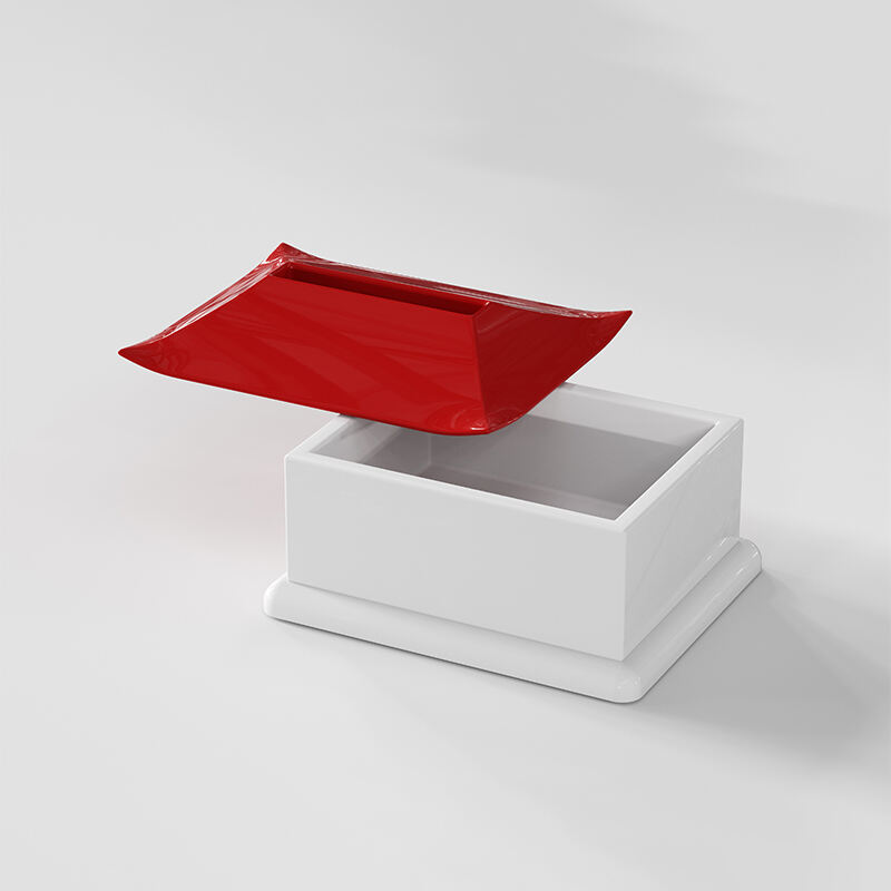 Cottage-Shaped Paper Gift Box