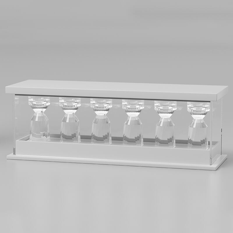 Bear Design Wine Glass Display Case