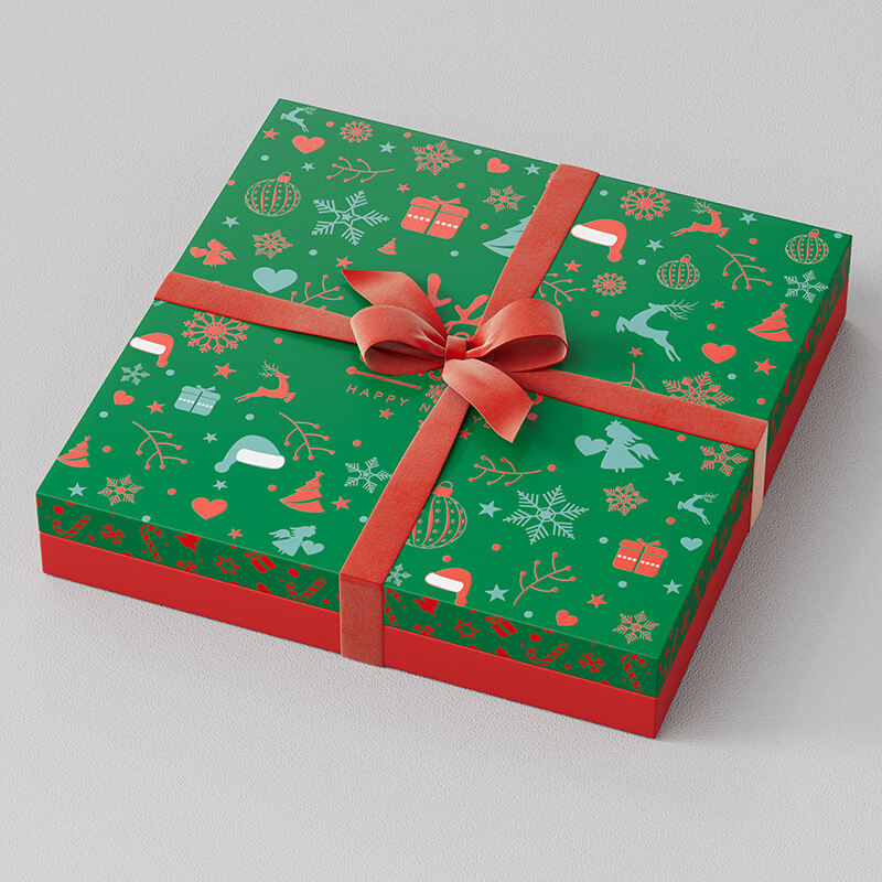 Men's Christmas Chocolate Gift Box with Premium Cocoa