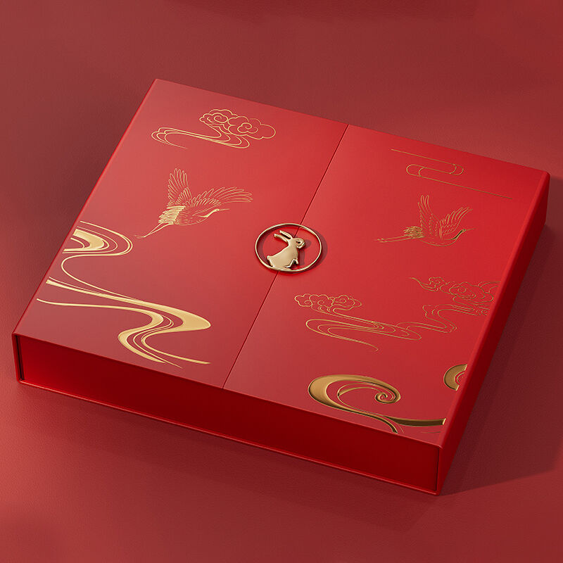 "Flower & Full Moon" Double-Opening Box