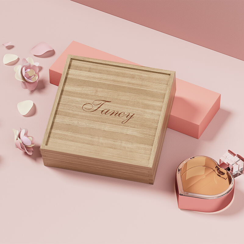 Pine Wood Perfume Drawer Case