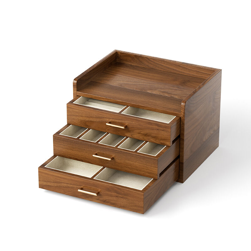 Iškelkite savo prekių ženklą su prabangiais mediniais sandėliavimo skryniais