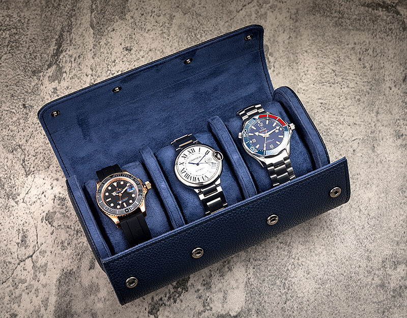 Sapphire Blue Everest Watch Roll