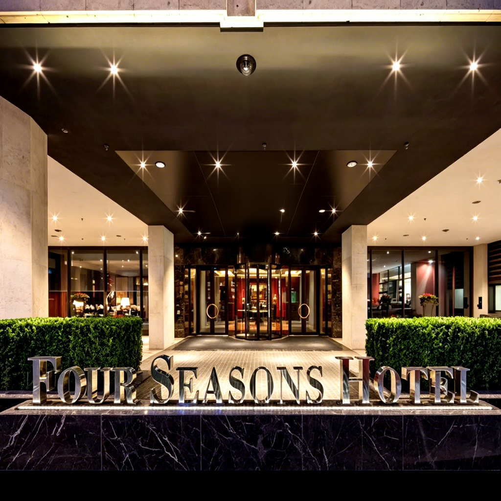 Cutie cadou cu lună de la Four Seasons Hotel