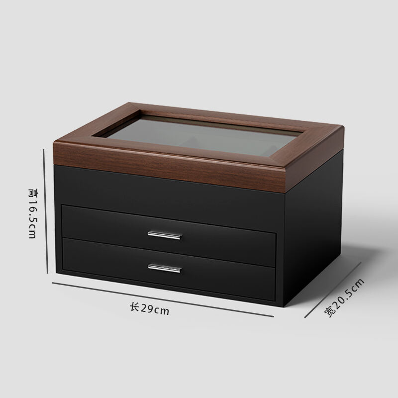 Elegant 3-Tier Jewelry Storage Box