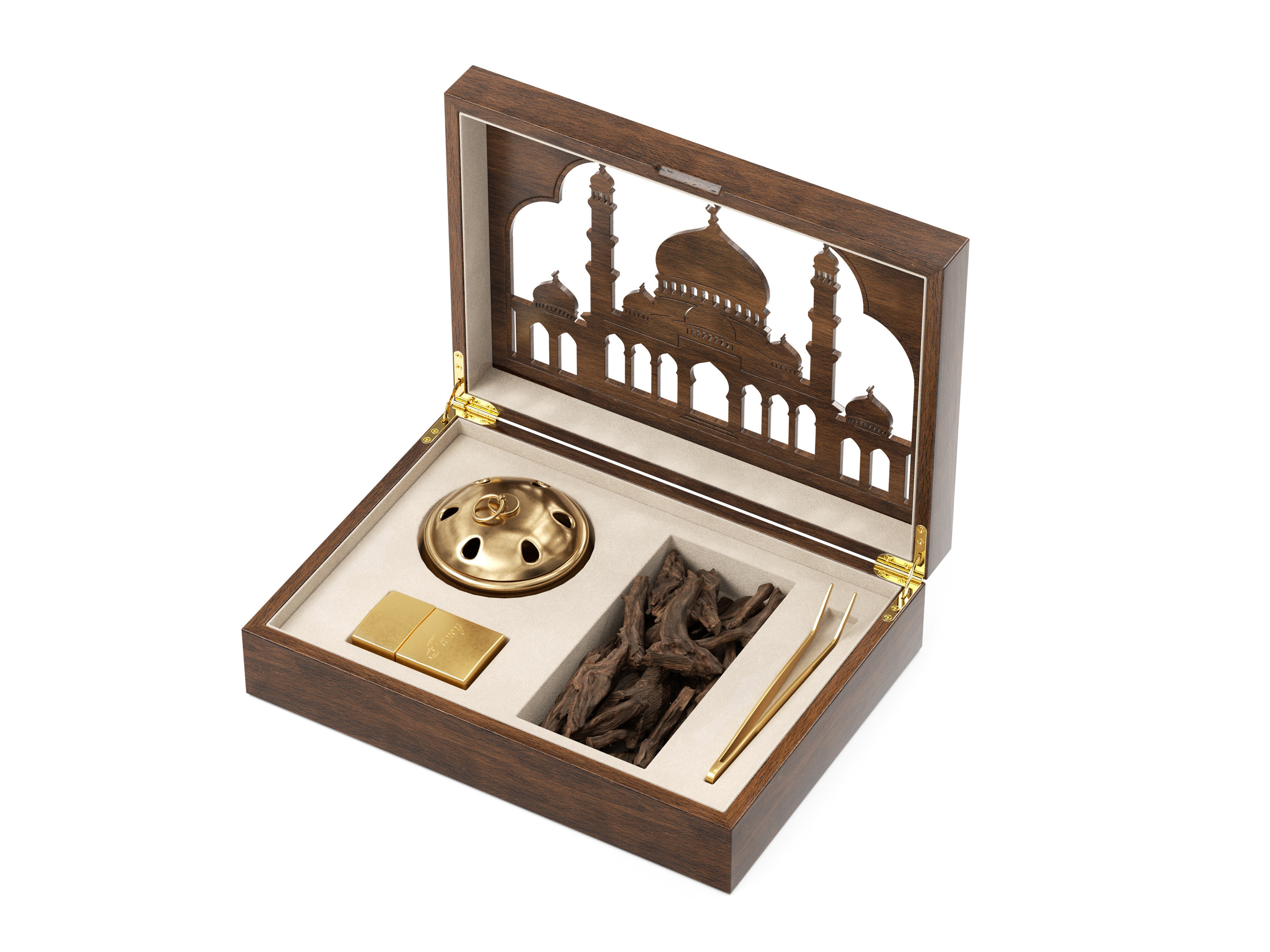 Agartømmer gavepakningssæt