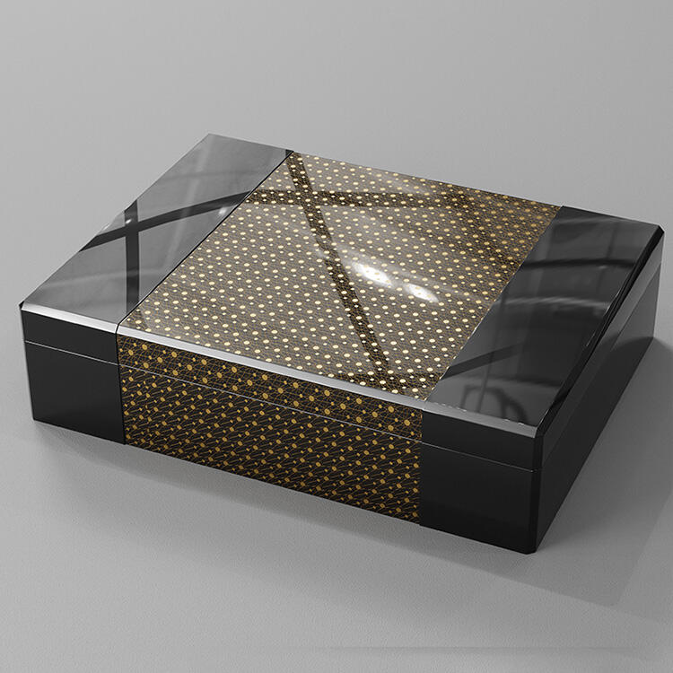 Iridescent Black Perfume Collector's Box