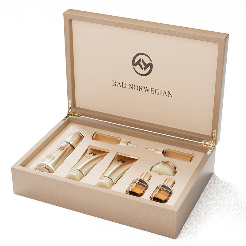 Luxury Cosmetic Packagings Set with Organizer