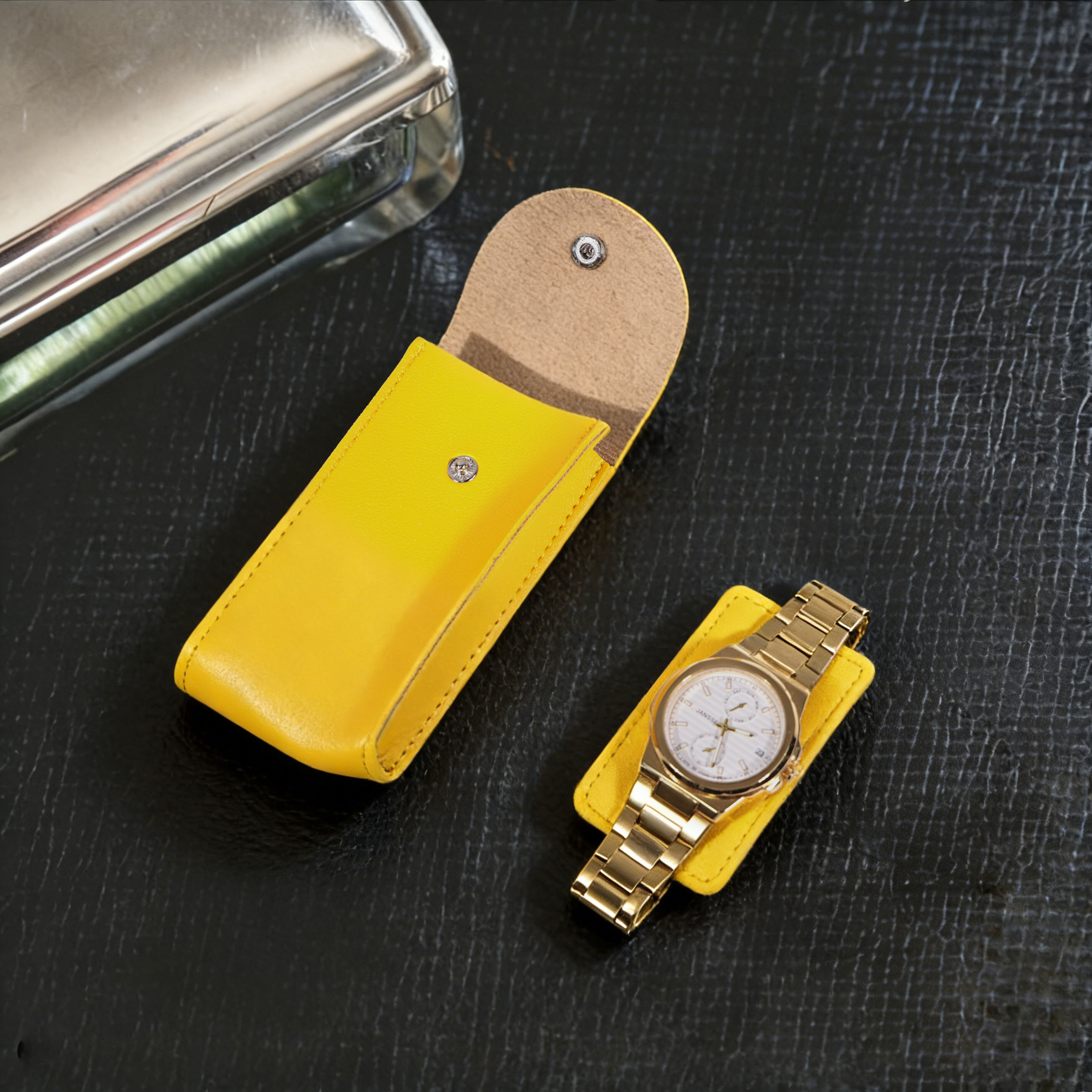Portable Foldable Watch Pouch | Watch Roll