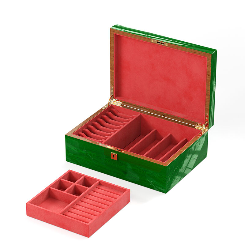 Iškelkite savo prekių ženklą su aukščiausios kokybės medinėmis papuošalų dėžutėmis