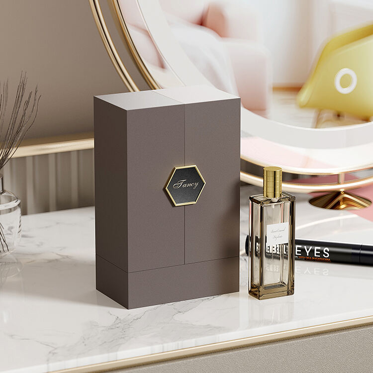 Double-Door Wooden Mini Perfume Box | perfume box