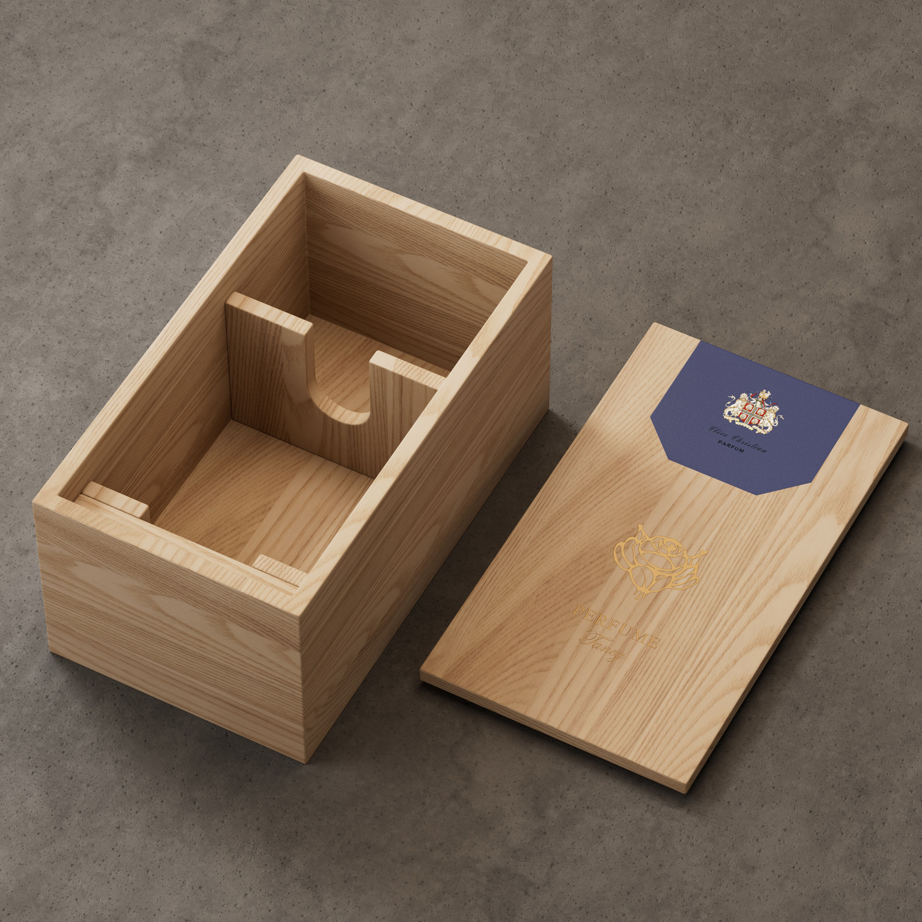 Modern Mini Perfume Collection Wood Box | perfume box
