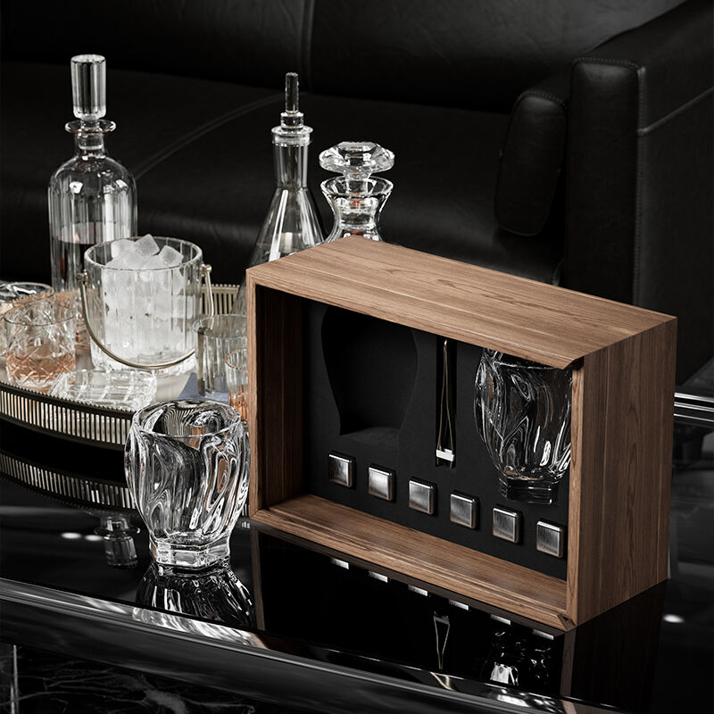 Secure Four Glass Storage Box