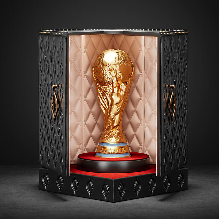 Antique Style Perfume Travel Trunk