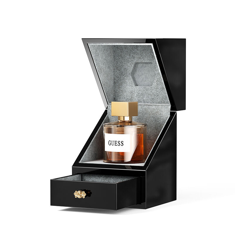 Flip-Top Perfume Storage Box — Industrial MDF Travel Packaging Solution