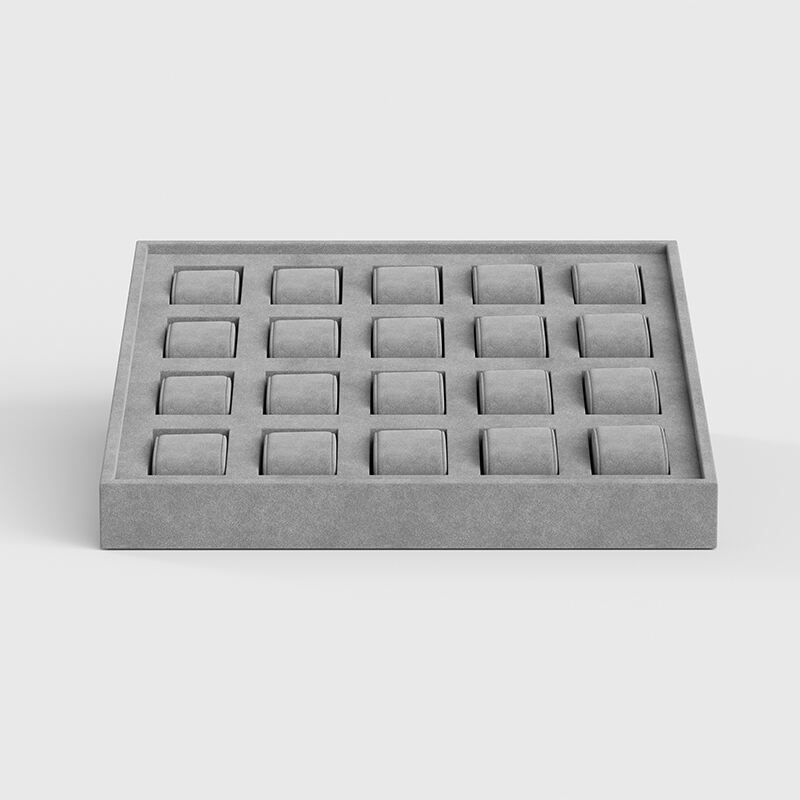 Grey Modern Watch Collection Tray