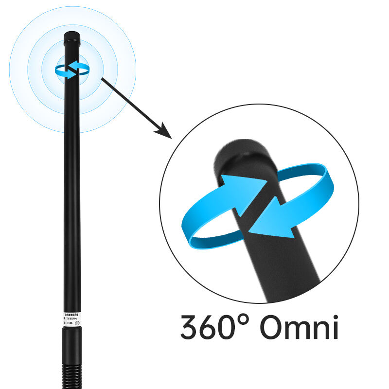 Fiberglass Antenna 698-2700mhz Flexible Fiberglass 2G 3G 4G Booster Repeater Omnidirectional Outdoor Antenna